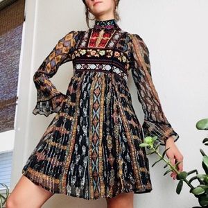 Akemi + Kin Elina Embroidered Dress